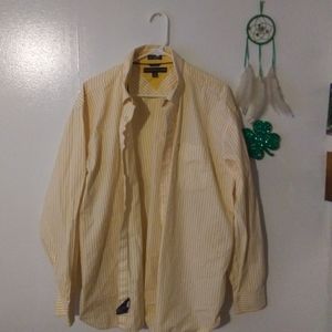 Tommy Hilfiger Long sleeve button down mens top